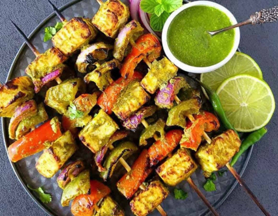 Paneer Hariyali Tikka